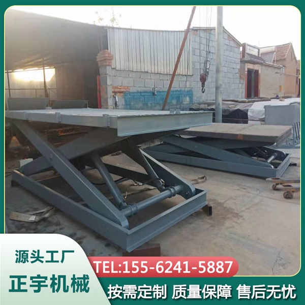 移動式卸豬臺剪叉式升降機養殖場牛羊豬升降平臺簡易小型提升機